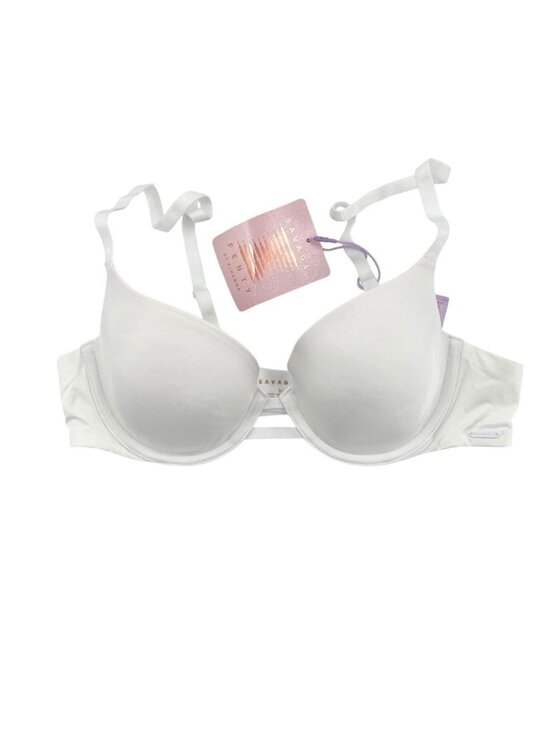 Savage Other - SAVAGE FENTY by RIHANNA Women's White Underwire T-Shirt Bra 34B